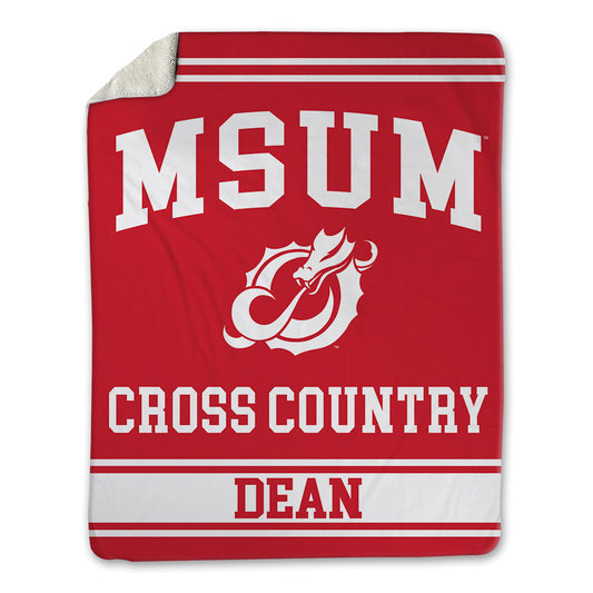 MSUM - NCAA Women's Cross Country : Lezah Dean - Blanket-0
