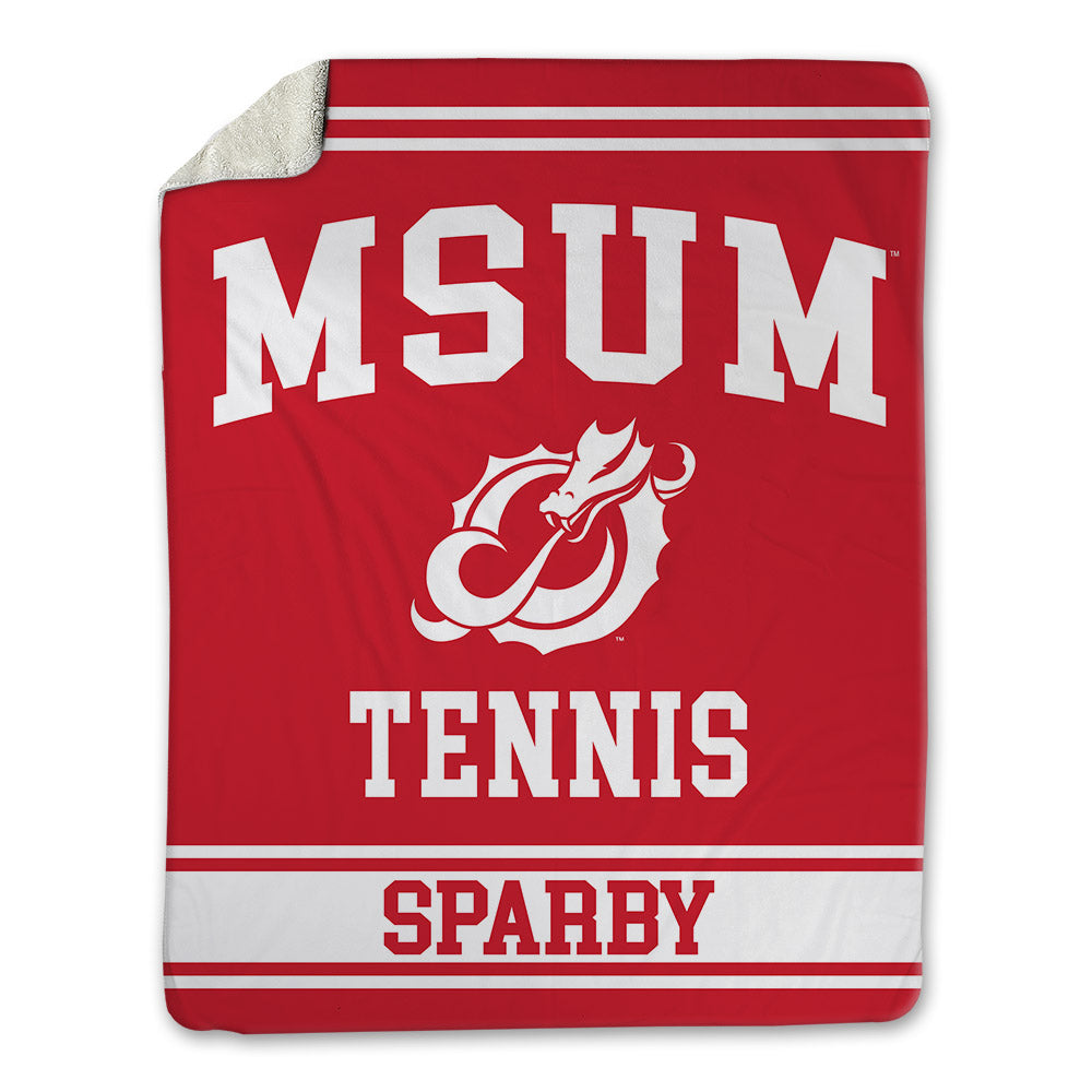 MSUM - NCAA Women's Tennis : Lydia Sparby - Blanket-0