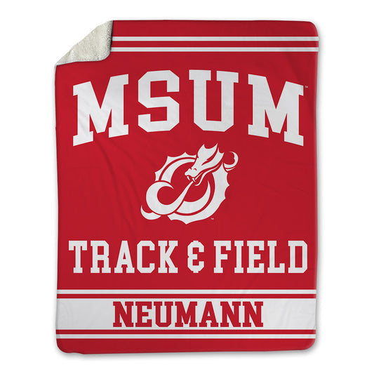 MSUM - NCAA Women's Track & Field : Hailey Neumann - Blanket-0