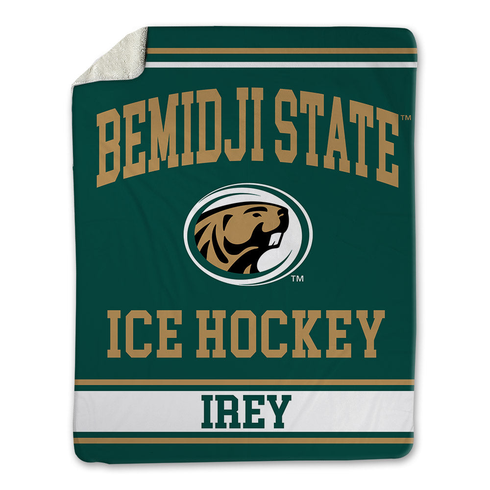Bemidji State - NCAA Men's Ice Hockey : Kirklan Irey - Blanket-0