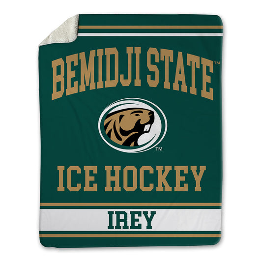 Bemidji State - NCAA Men's Ice Hockey : Kirklan Irey - Blanket-0
