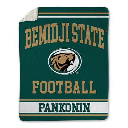Bemidji State - NCAA Football : Tyler Pankonin - Blanket-0