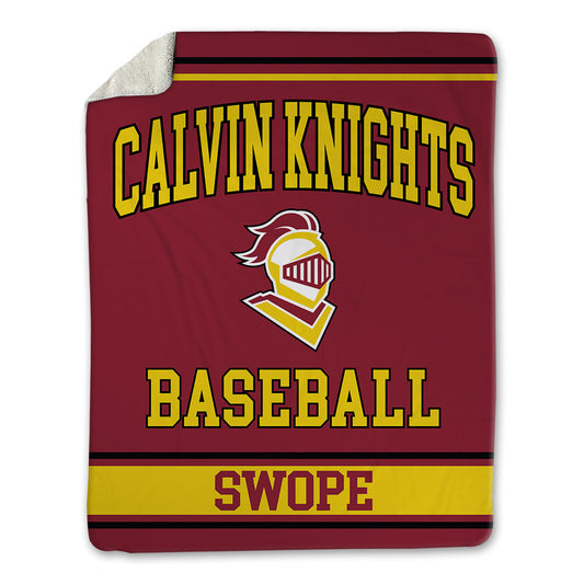 Calvin - NCAA Baseball : Noah Swope - Blanket-0