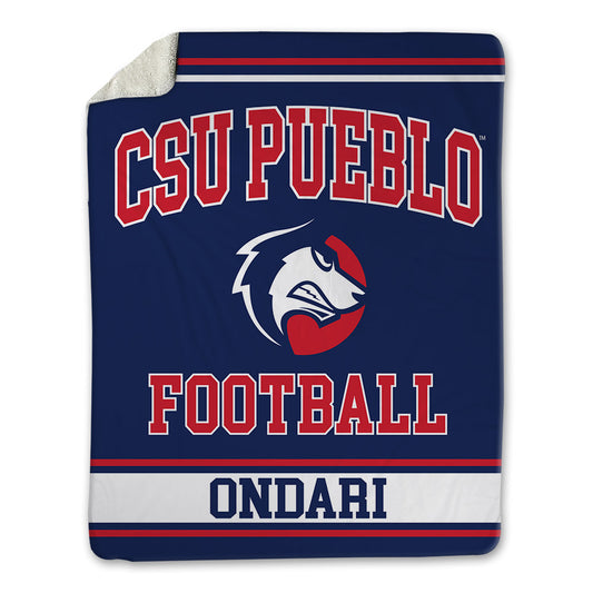 CSU Pueblo - NCAA Football : Rodney Ondari - Blanket-0