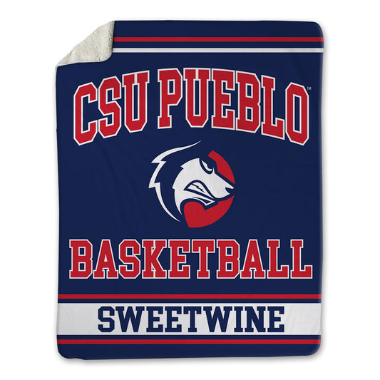 CSU Pueblo - NCAA Women's Basketball : Genesis Sweetwine - Blanket-0