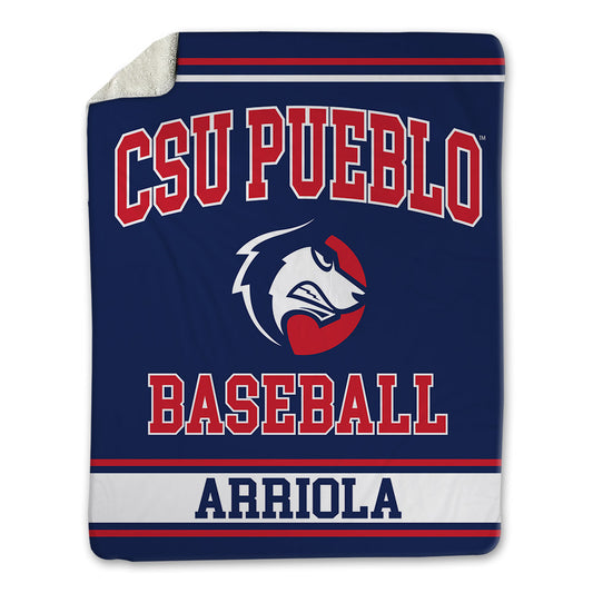 CSU Pueblo - NCAA Baseball : Jason Arriola - Blanket-0