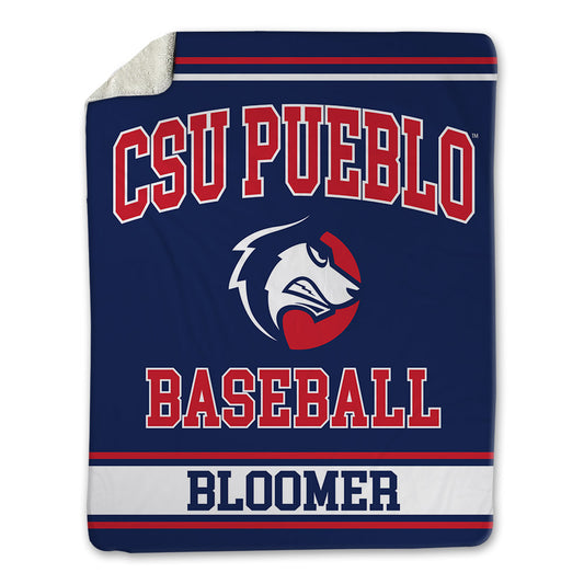 CSU Pueblo - NCAA Baseball : Cole Bloomer - Blanket-0