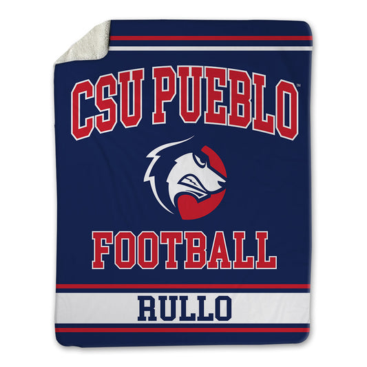 CSU Pueblo - NCAA Football : Kahden Rullo - Blanket-0