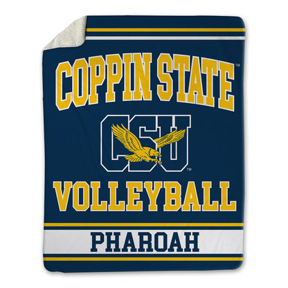 Coppin State - NCAA Women's Volleyball : Ayanna Pharoah - Blanket-1