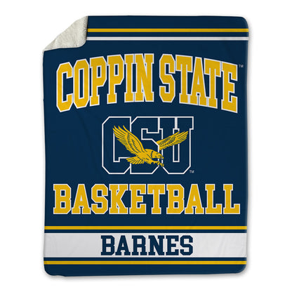 Coppin State - NCAA Women's Basketball : Skylar Barnes - Blanket-0