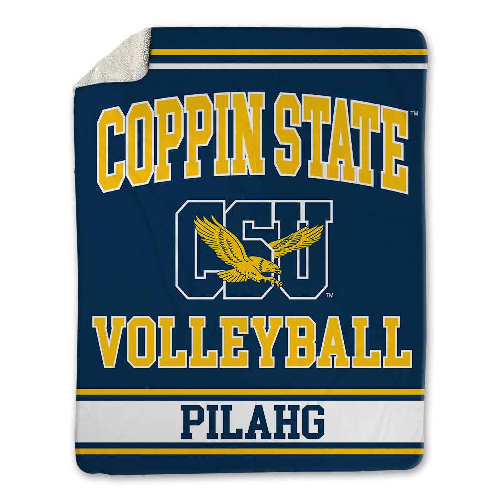 Coppin State - NCAA Women's Volleyball : Azul Pilahg - Blanket-1