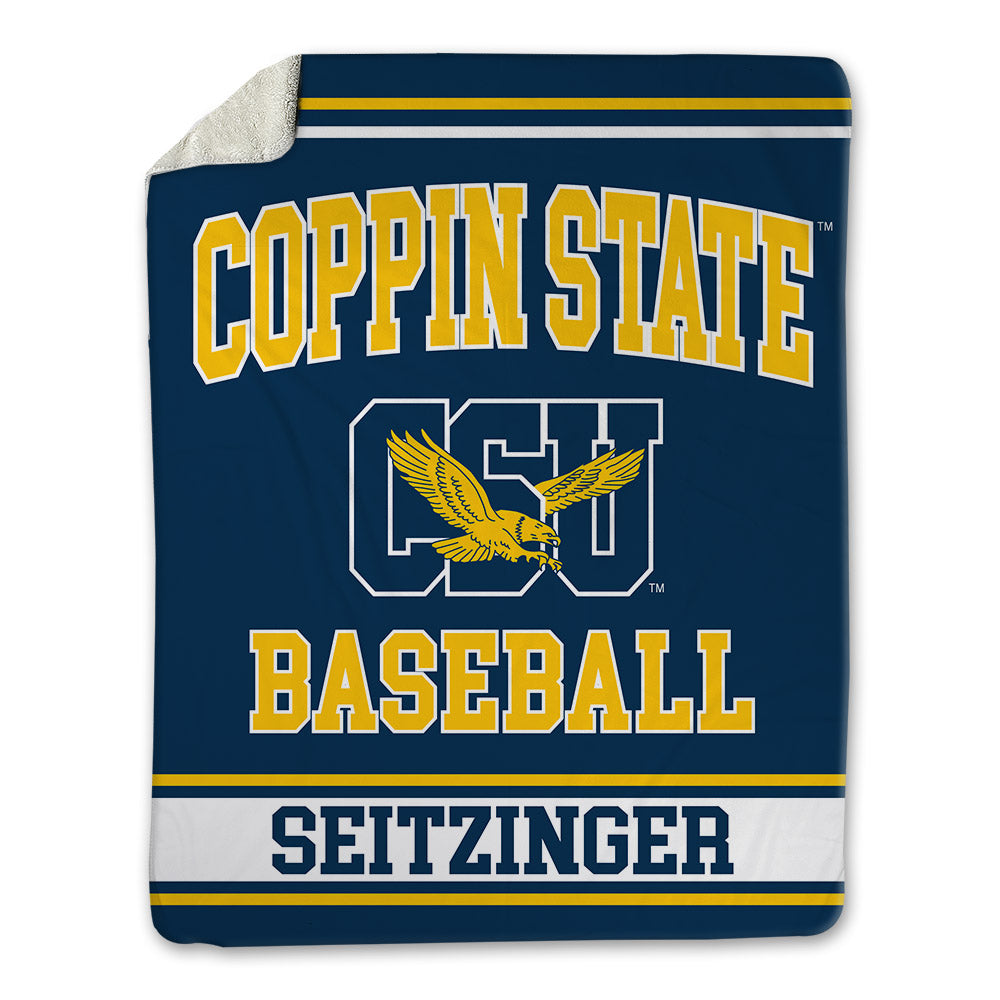 Coppin State - NCAA Baseball : Micah Seitzinger - Blanket-1