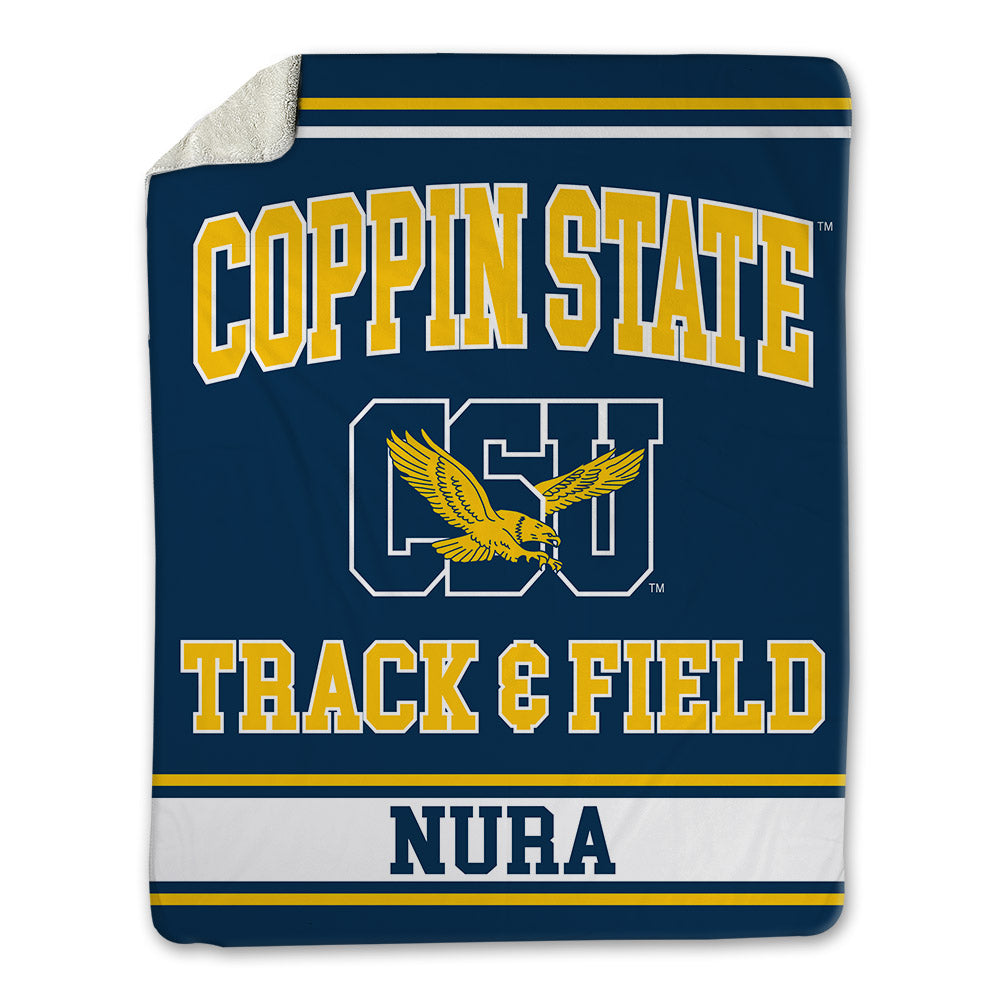 Coppin State - NCAA Men's Track & Field : Humed Nura - Blanket-1