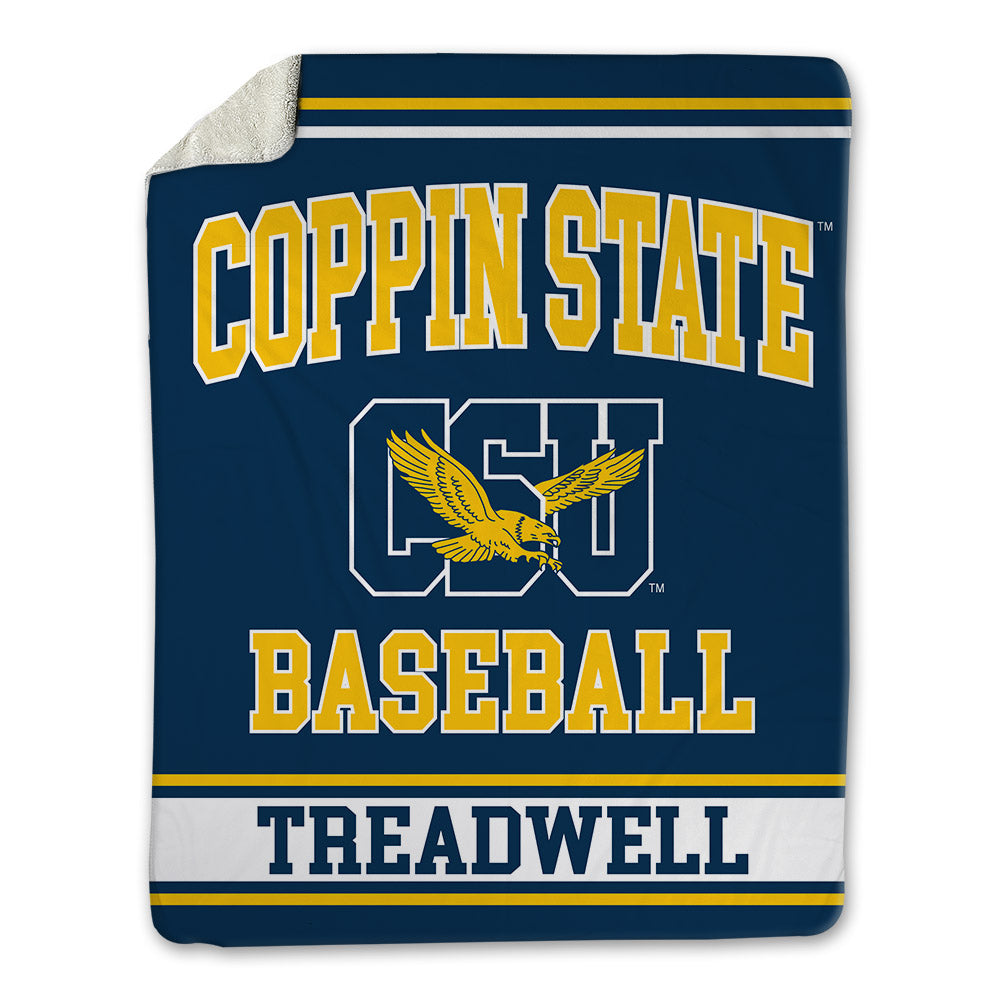 Coppin State - NCAA Baseball : Jordan Treadwell - Blanket-0