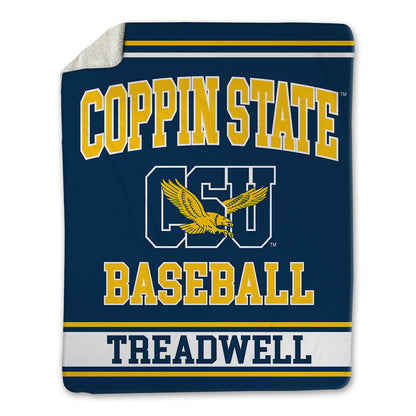 Coppin State - NCAA Baseball : Jordan Treadwell - Blanket-0