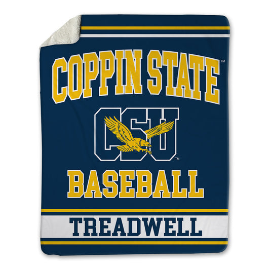 Coppin State - NCAA Baseball : Jordan Treadwell - Blanket-0