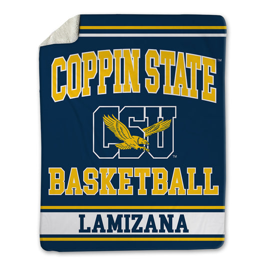 Coppin State - NCAA Men's Basketball : Nelson Lamizana - Blanket-0