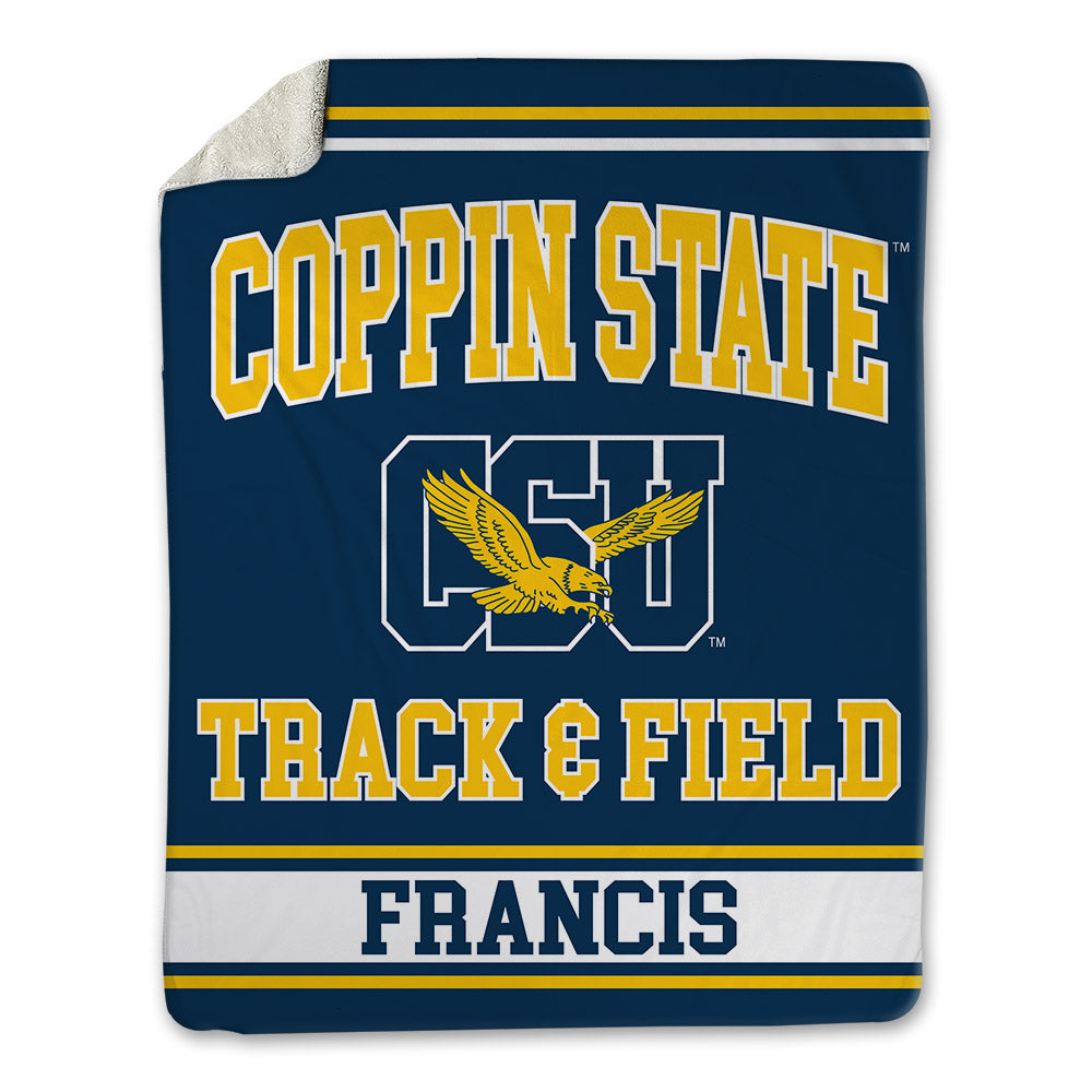 Coppin State - NCAA Men's Track & Field : Asa Francis - Blanket-0