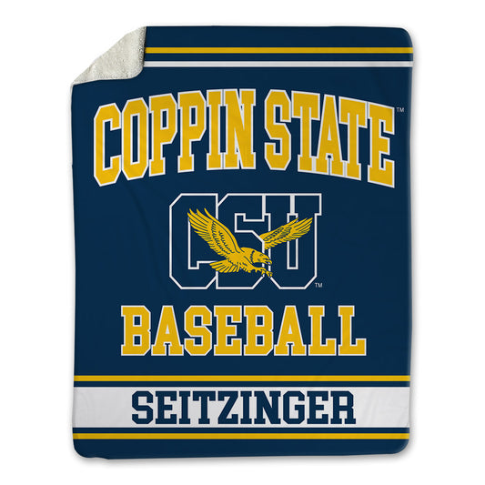 Coppin State - NCAA Baseball : Micah Seitzinger - Blanket-0