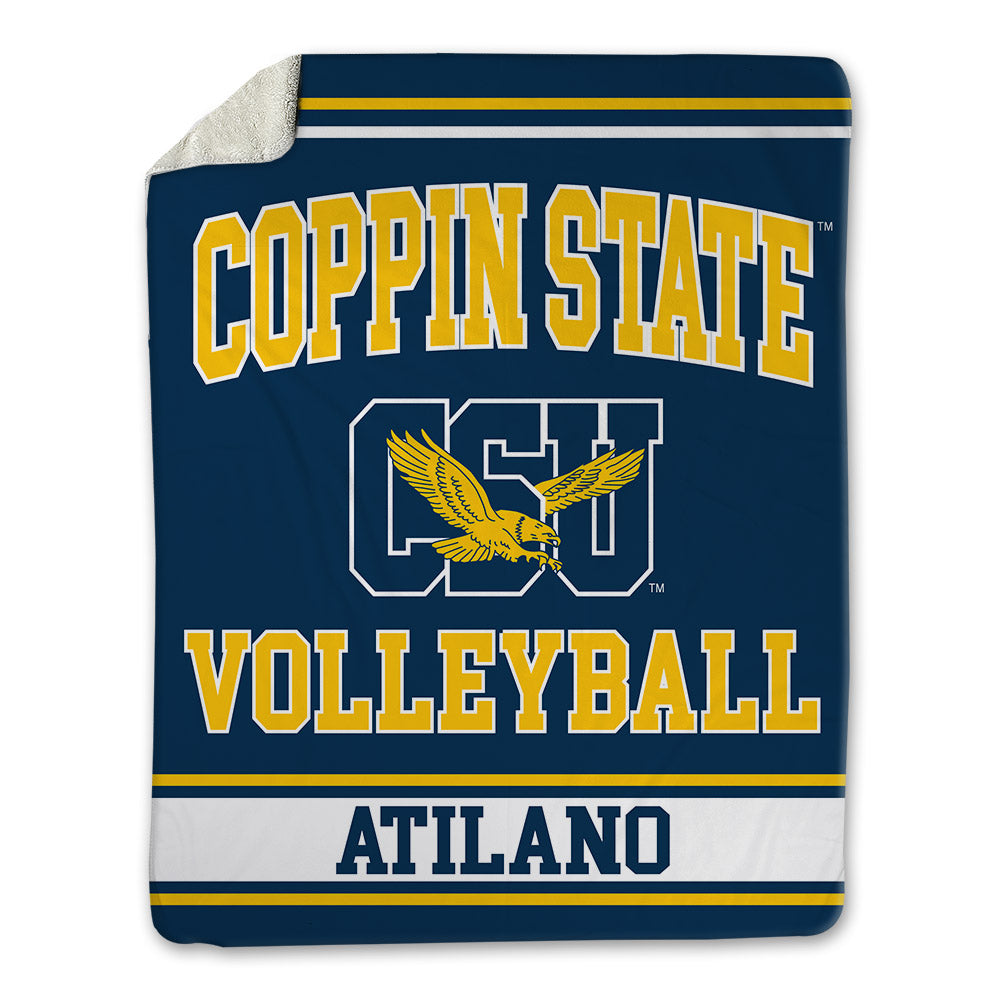 Coppin State - NCAA Women's Volleyball : Cherisse Atilano - Blanket-0