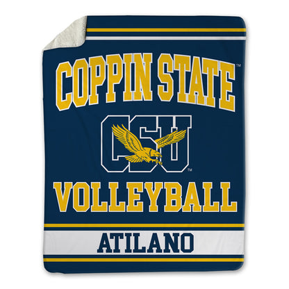 Coppin State - NCAA Women's Volleyball : Cherisse Atilano - Blanket-0
