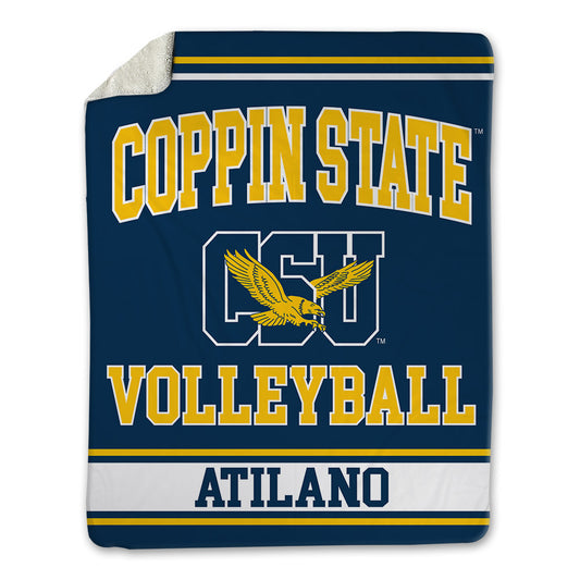Coppin State - NCAA Women's Volleyball : Cherisse Atilano - Blanket-0