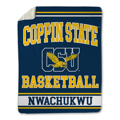 Coppin State - NCAA Women's Basketball : Princess Nwachukwu - Blanket-1