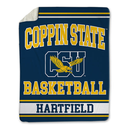 Coppin State - NCAA Women's Basketball : Jahcelyn Hartfield - Blanket-0