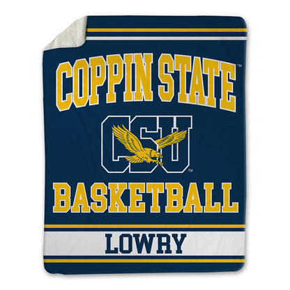 Coppin State - NCAA Women's Basketball : Mickelle Lowry - Blanket-1
