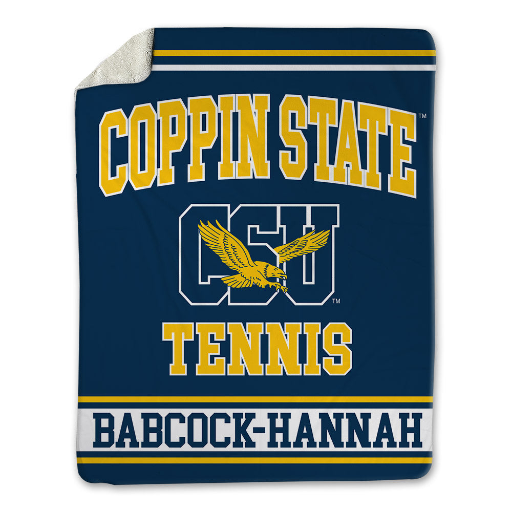Coppin State - NCAA Women's Tennis : Brandy Alexis Babcock-Hannah - Blanket-0