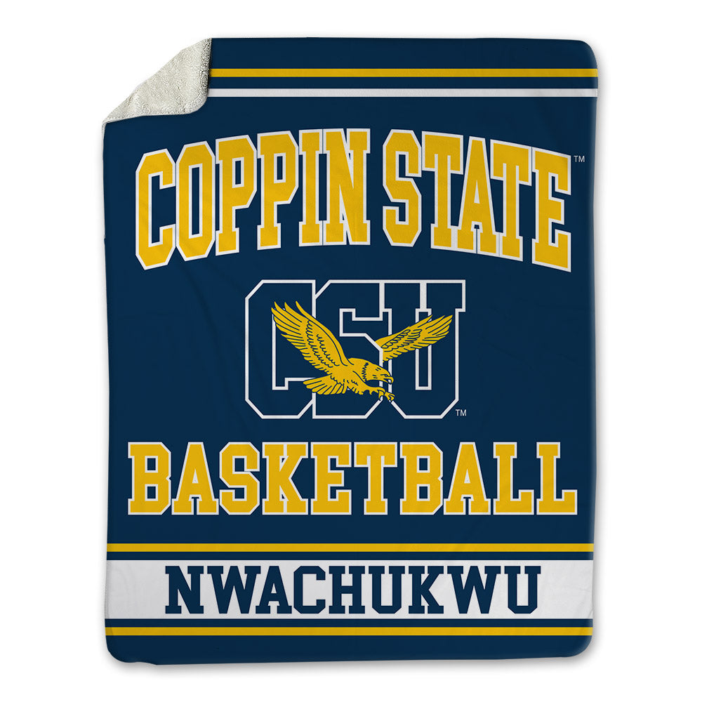 Coppin State - NCAA Women's Basketball : Princess Nwachukwu - Blanket-0