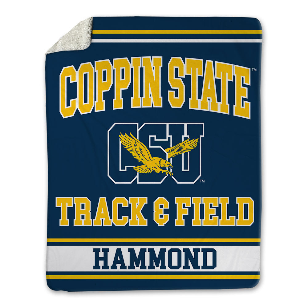 Coppin State - NCAA Men's Track & Field : Solomon Hammond - Blanket-1