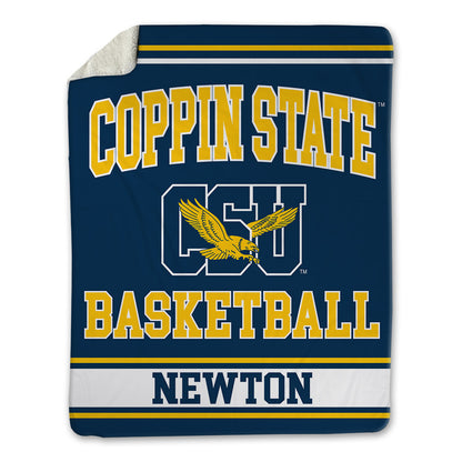 Coppin State - NCAA Women's Basketball : Seimone Newton - Blanket-1