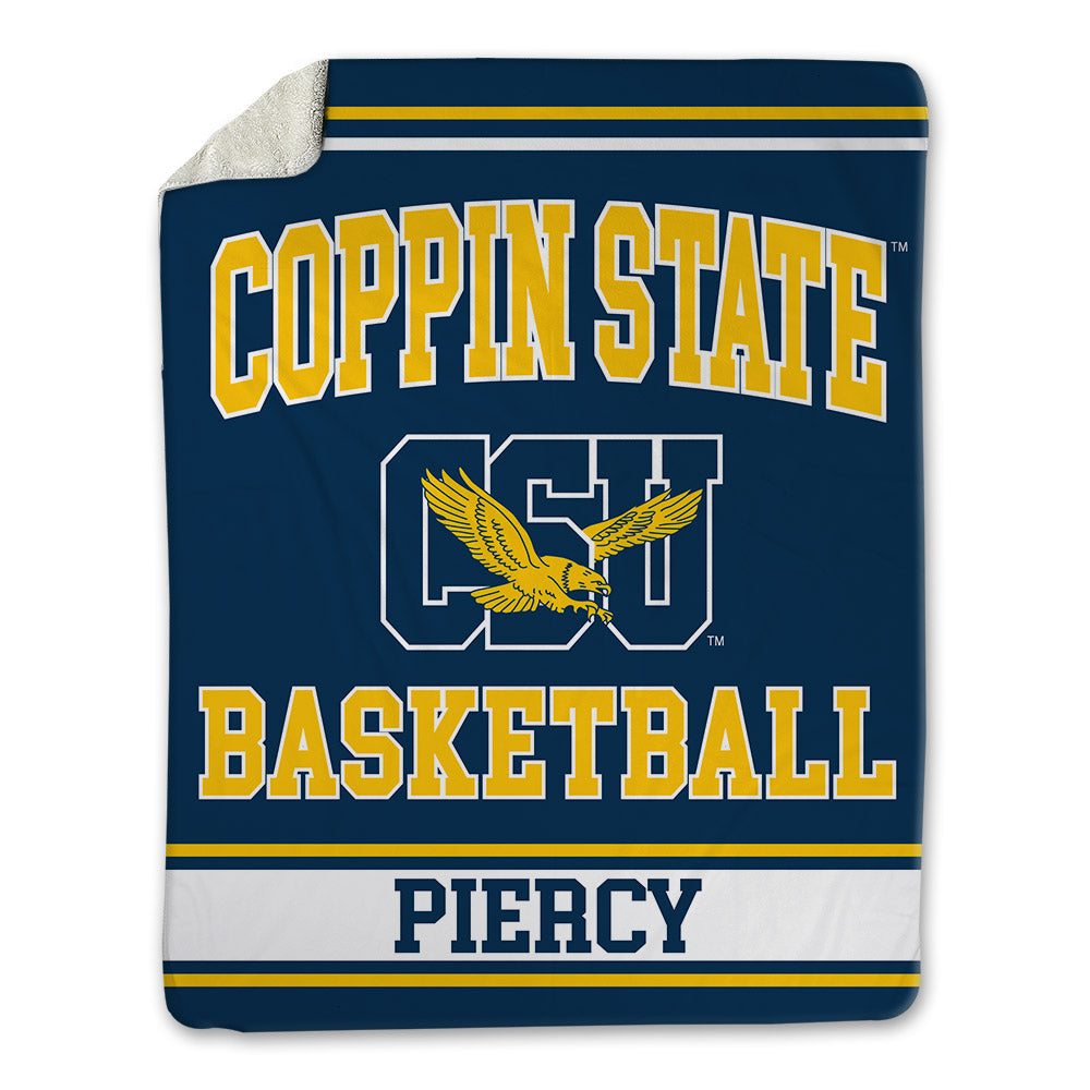 Coppin State - NCAA Men's Basketball : Jamari Piercy - Blanket-1