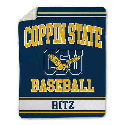 Coppin State - NCAA Baseball : Justin Ritz - Blanket-1