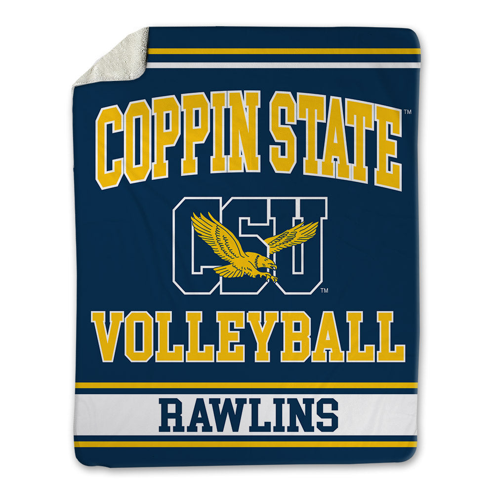Coppin State - NCAA Women's Volleyball : Kaiyana Rawlins - Blanket-1