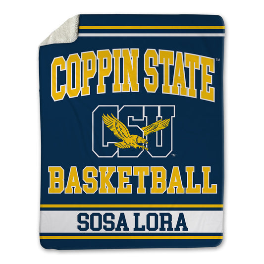 Coppin State - NCAA Women's Basketball : Patricia Sosa Lora - Blanket-0