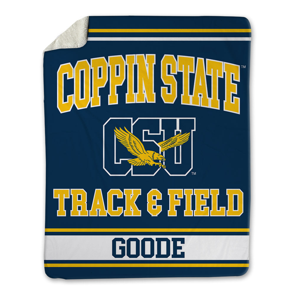 Coppin State - NCAA Men's Track & Field : Amiri Goode - Blanket-0