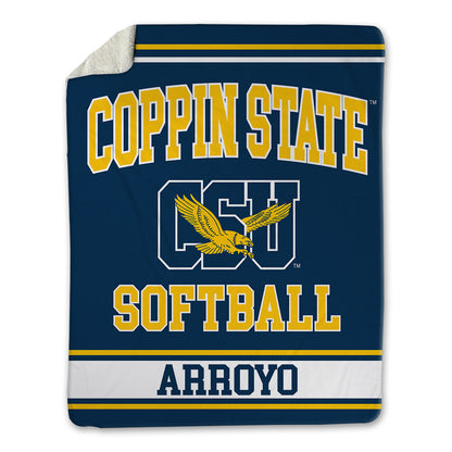 Coppin State - NCAA Softball : Natasha Arroyo - Blanket-0