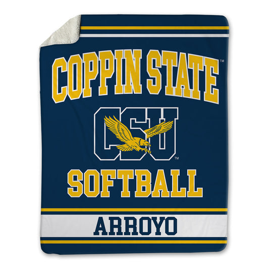Coppin State - NCAA Softball : Natasha Arroyo - Blanket-0