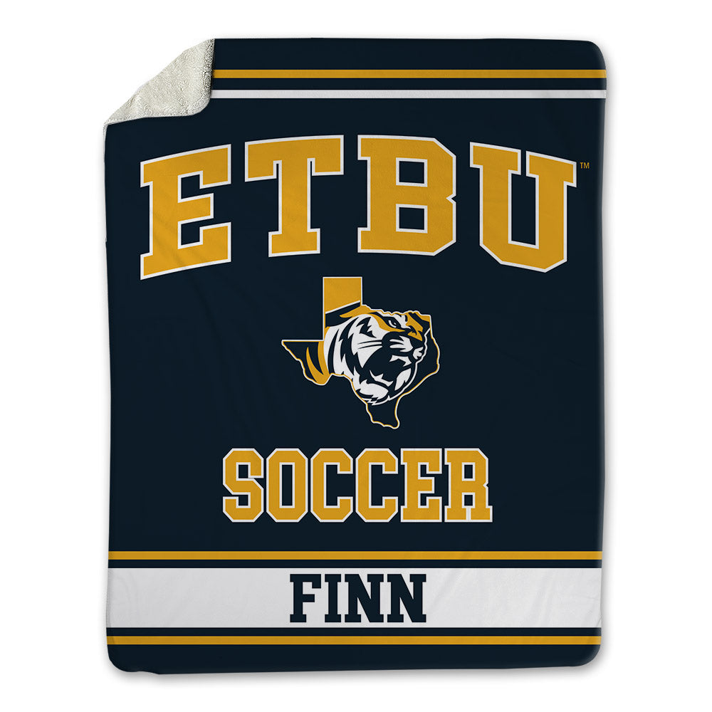 ETBU - NCAA Men's Soccer : Landon Finn - Blanket-0