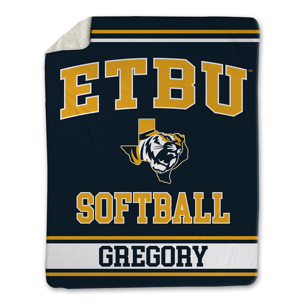 ETBU - NCAA Softball : Jessalyn Gregory - Blanket-0
