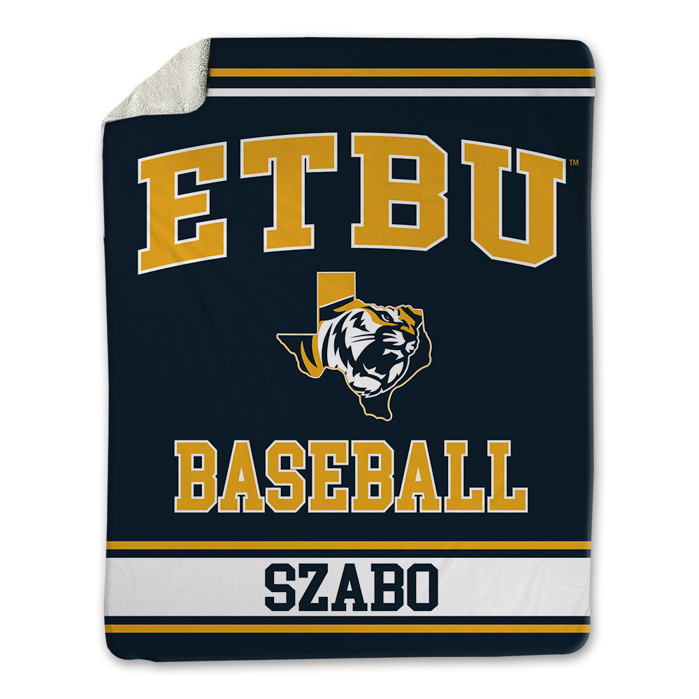 ETBU - NCAA Baseball : Joshua Szabo - Blanket-0