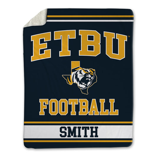 ETBU - NCAA Football : Cassidi Elijah Smith - Blanket-0