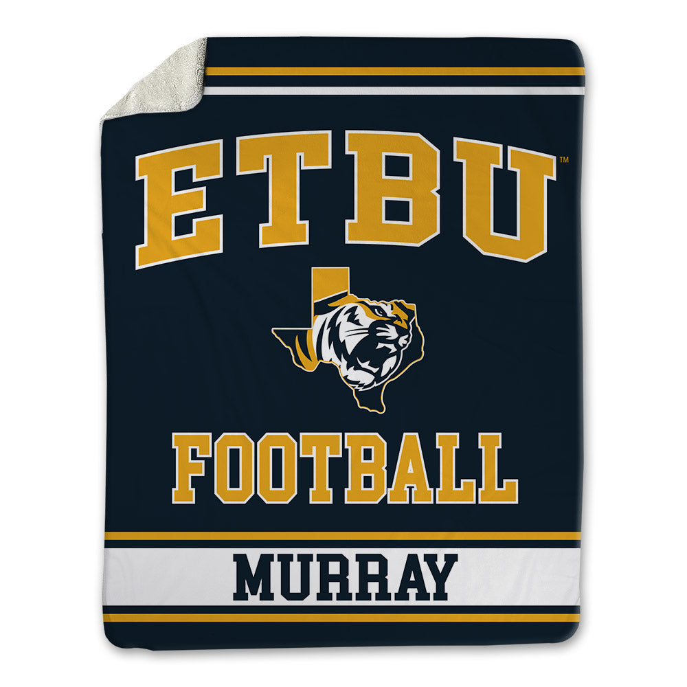 ETBU - NCAA Football : Peyton Murray - Blanket-0