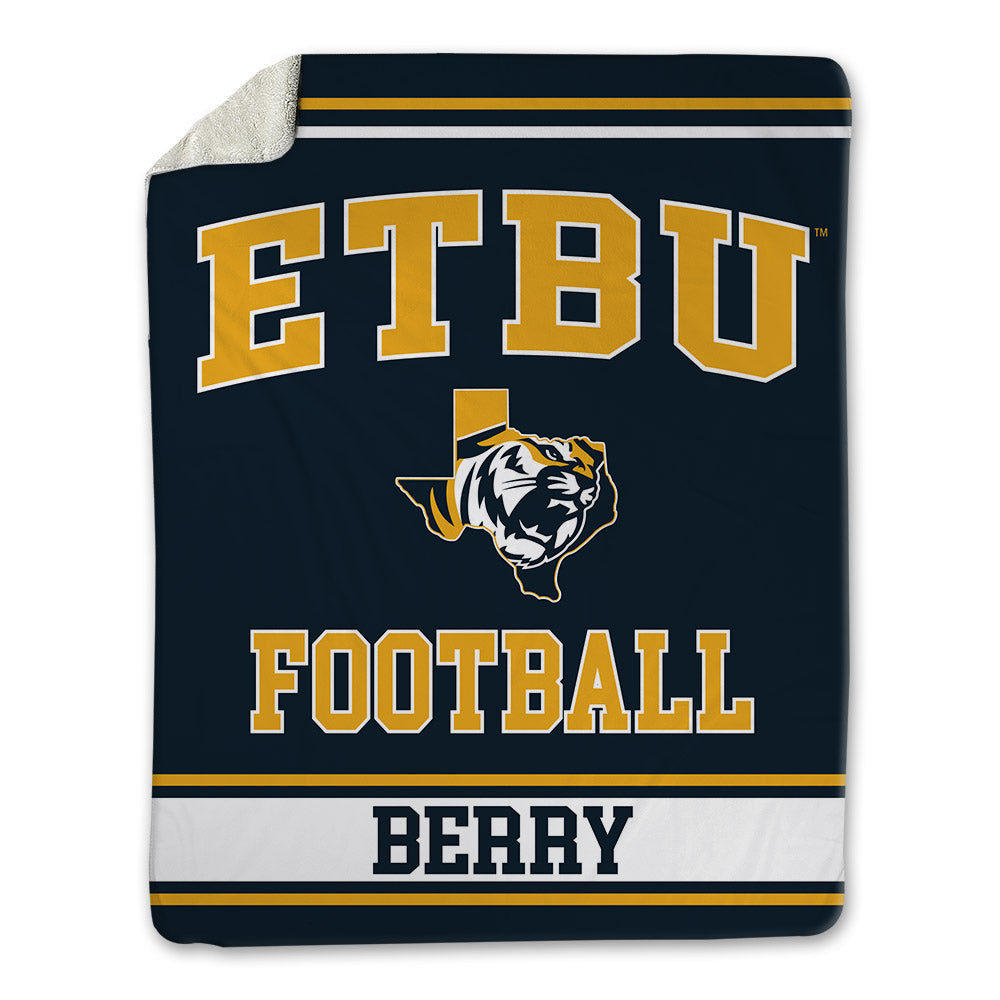 ETBU - NCAA Football : Austin Berry - Blanket-0