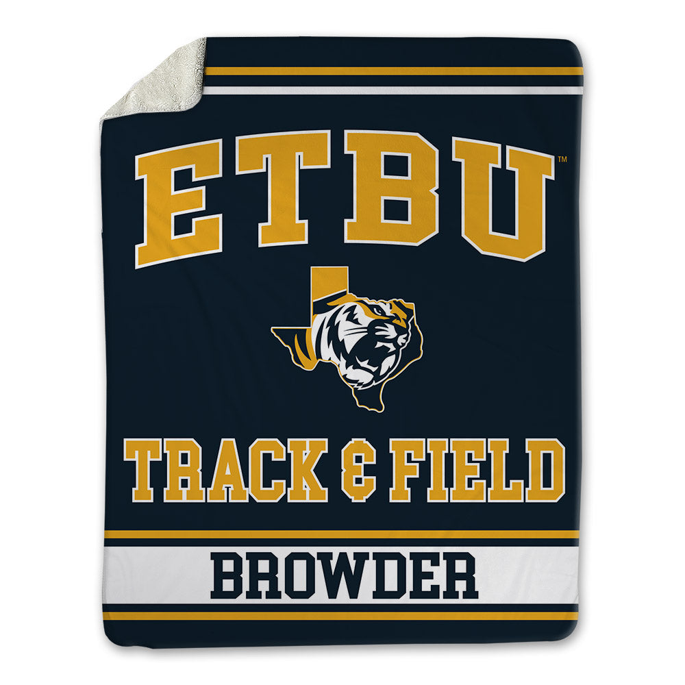 ETBU - NCAA Women's Track & Field : Shakayla Browder - Blanket-0