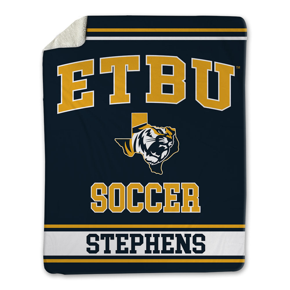 ETBU - NCAA Women's Soccer : Andie Stephens - Blanket-0