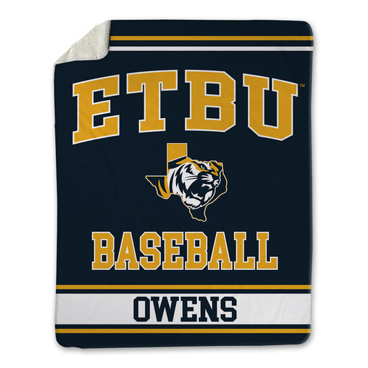 ETBU - NCAA Baseball : Carter Owens - Blanket-0