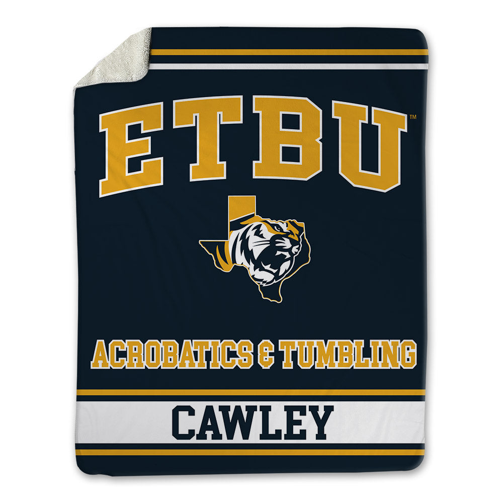 ETBU - NCAA Acrobatics & Tumbling : Annalise Cawley - Blanket-0